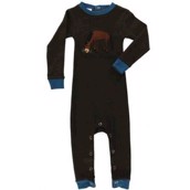 LazyOne Boys Pasture Bedtime Infant Sleepsuit