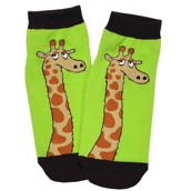 LazyOne Unisex Giraffe Looong Day Adult Slipper Socks