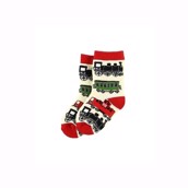 LazyOne Unisex Train Infant Socks