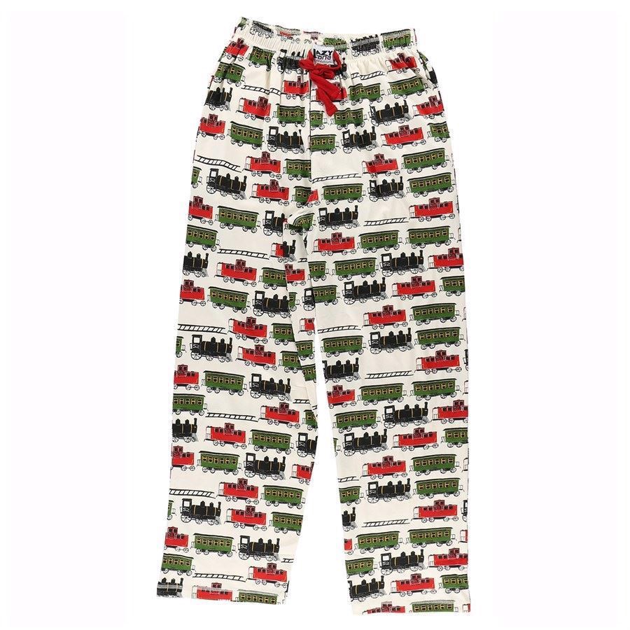 LazyOne Unisex Train PJ Trousers Adult