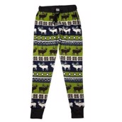 LazyOne Womens Elk Fair Isle PJ Leggings