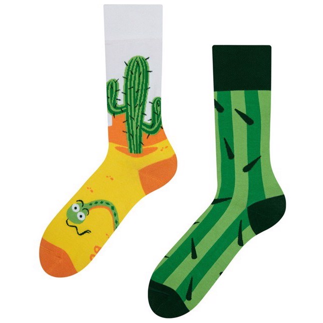 Humor sokker voksen - CACTUS, size 43-46