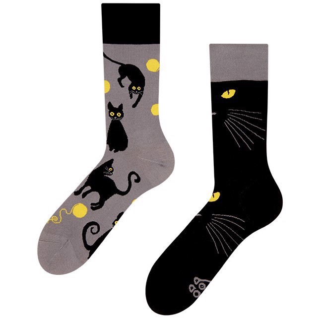 Humor sokker voksen - CAT EYES, size 39-42