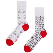 Humor sokker voksen - CAT LOVE, size 35-38