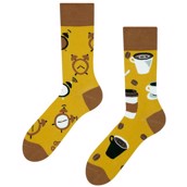 Humor sokker voksen - COFFEE TIME, size 35-38