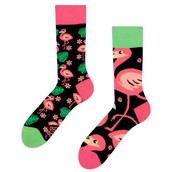 Humor sokker voksen - FLAMINGO, size 35-38