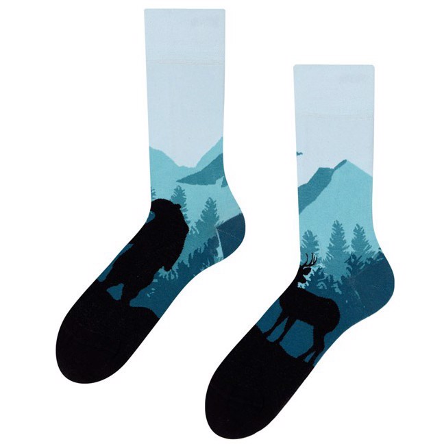 Humor sokker voksen - FOREST, size 35-38