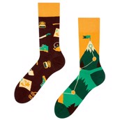 Humor sokker voksen - HIKING, size 43-46