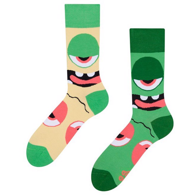Humor sokker voksen - MONSTERS, size 39-42