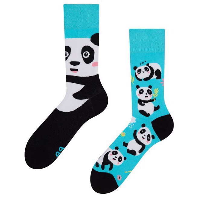 Humor sokker voksen - PANDA, size 35-38