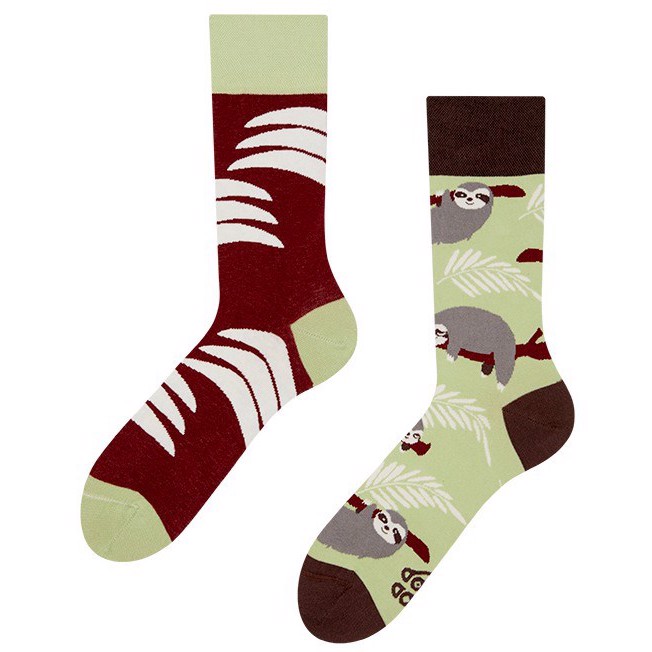 Humor sokker voksen - SLOTH, size 39-42