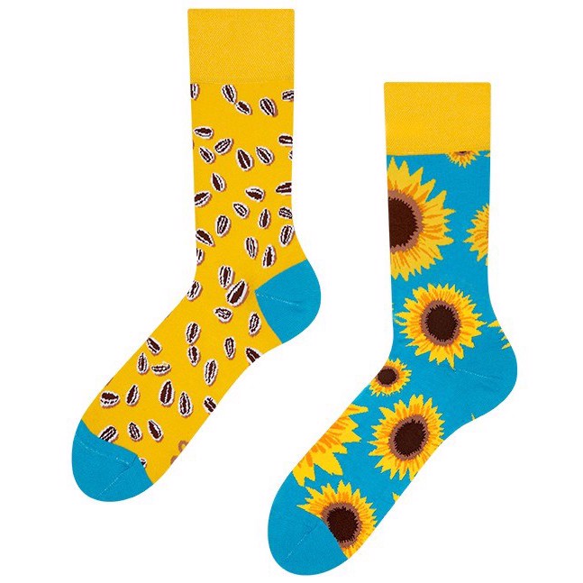 Humor sokker voksen - SUNFLOWER, size 35-38