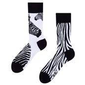 Humor sokker voksen - ZEBRA, size 35-38